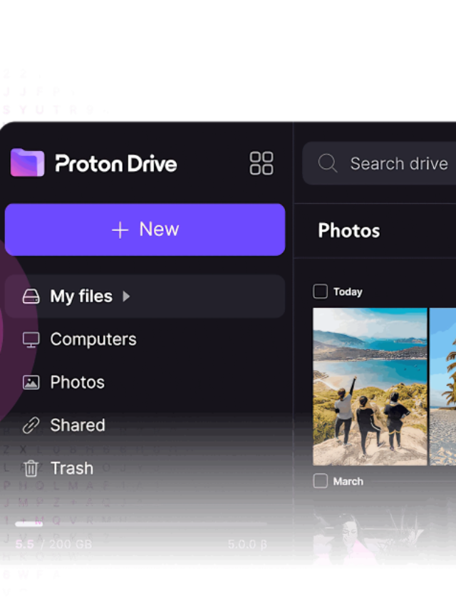 Proton Drive A Secure Photo Backup Featured on iPhone